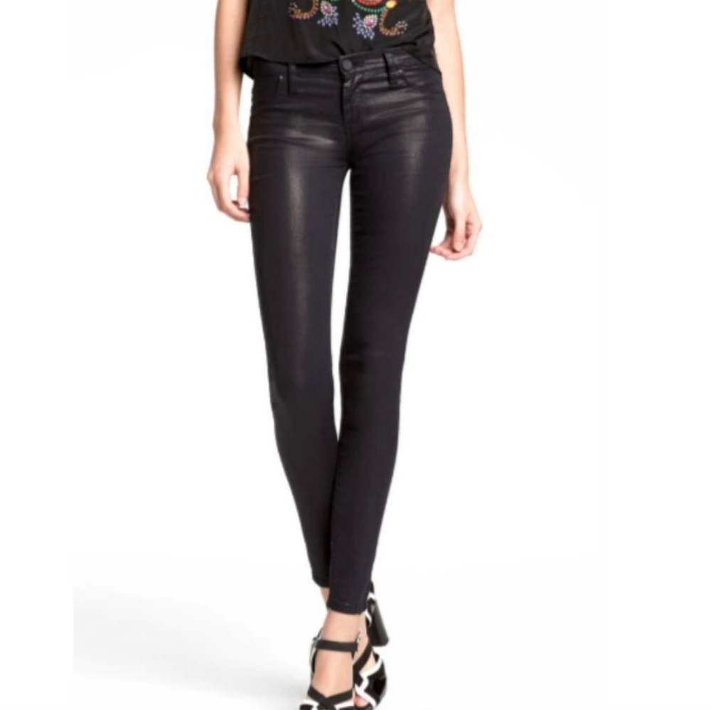 Blank NYC Black Spray On Skinny Pants